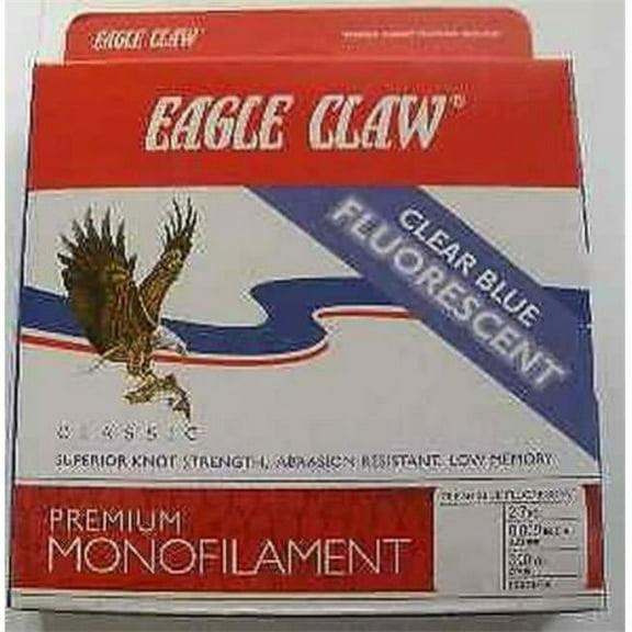 Eagle Claw 530605 300 Yard Clear & Blue Classic Line - 4 lbs