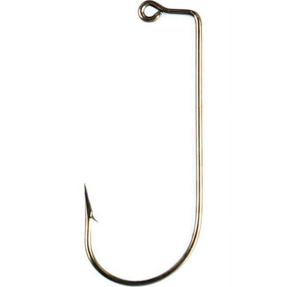 Eagle Claw 570-3-0 90 Leg Aberdeen Jig Size 3 by 0, Bronze - Pack of 100
