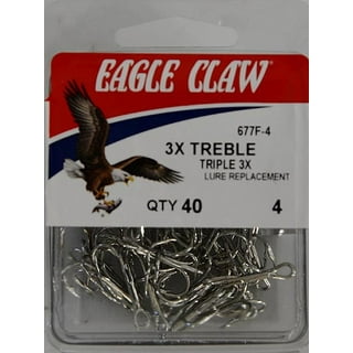 eagle claw treble hooks 