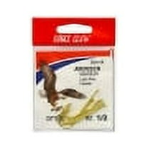 Eagle Claw Aberdeen Light Wire Non-Offset Fishing Hook, Gold