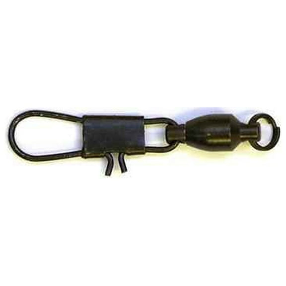 Eagle Claw BB Swivel Sz0 w/Interlok Snap Black Pack of 12, 01082-000