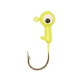 thumbnail interactive-video image 1 of Eagle Claw Ball Head Fishing Jig, Chartreuse, 1/8 oz., 1 of 7
