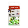 thumbnail image 1 of Eagle Claw Ball Head Fishing Jig, Lime & Chartreuse with Red Eye, 1/8 oz., 10 Count, 1 of 6
