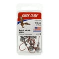 thumbnail interactive-video image 1 of Eagle Claw Ball Head Fishing Jig, Unpainted with Red Hook, 1/4 oz., 10 Count, 1 of 5