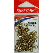 Eagle Claw Barrel Swivel, Brass