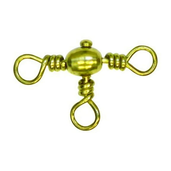 Eagle Claw Brass Crossline Swivel