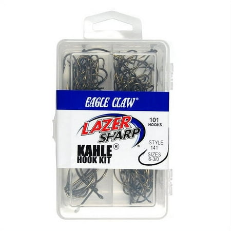 Eagle Claw ECKHLA3 Kahle Hook Assortment, Bronze, Assorted Sizes price history and forecast - V.I.P. ECKHLA3W