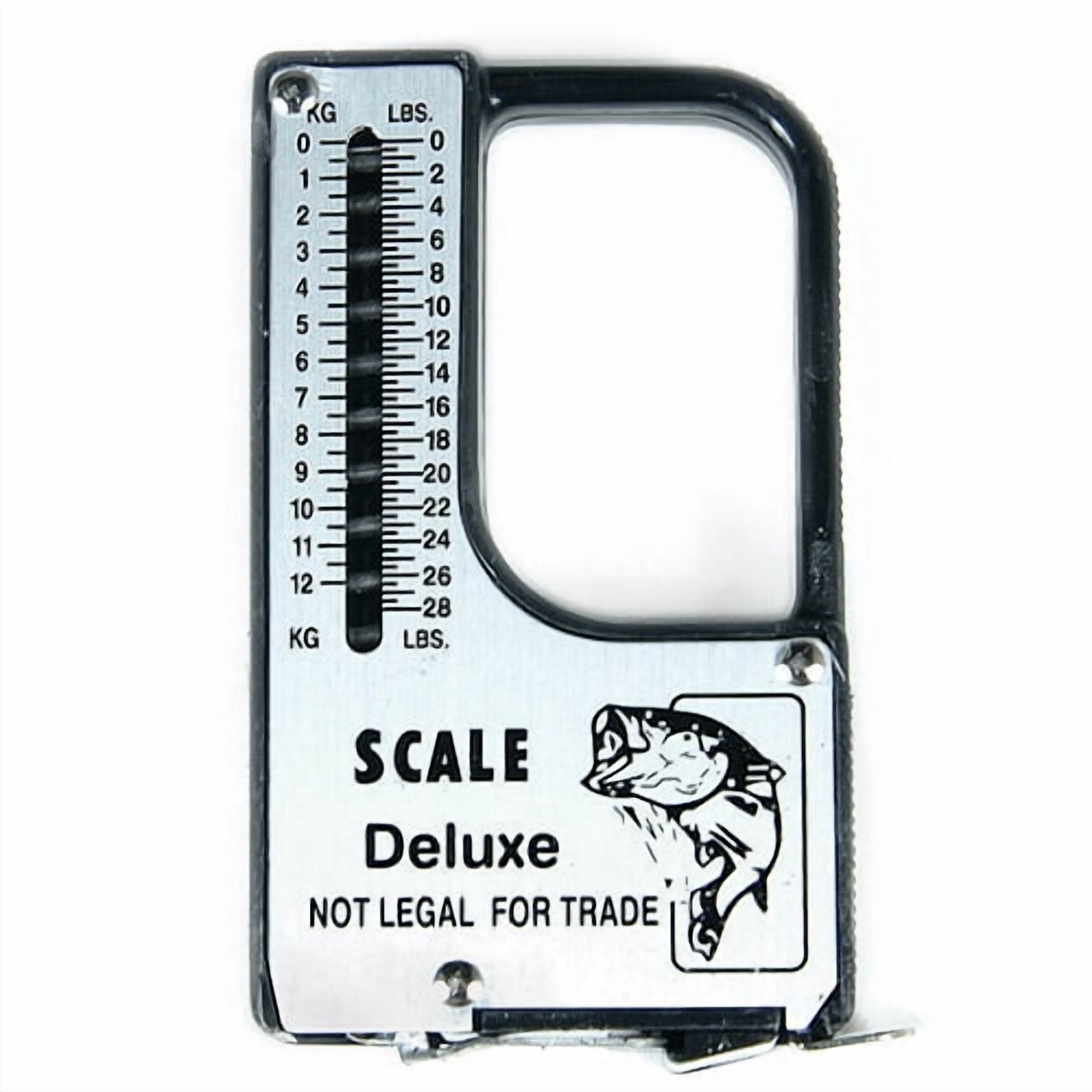 Vintage Langley's Fisherman's De-Liar 8lb Scale, Steel Measure Tape Pat