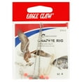Eagle Claw Fishing, 015H4 Crappie Rig, Fish Hook Size 4