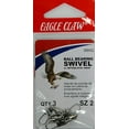 thumbnail image 1 of Eagle Claw Fishing, BBN2 Ball Bearing Interlock Swivel, Nickel, Size 2, 1 of 3