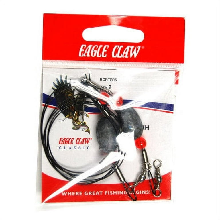 Eagle Claw Fishing, ECctFR5 Catfish Rig, 1/2 oz. Qty 2 