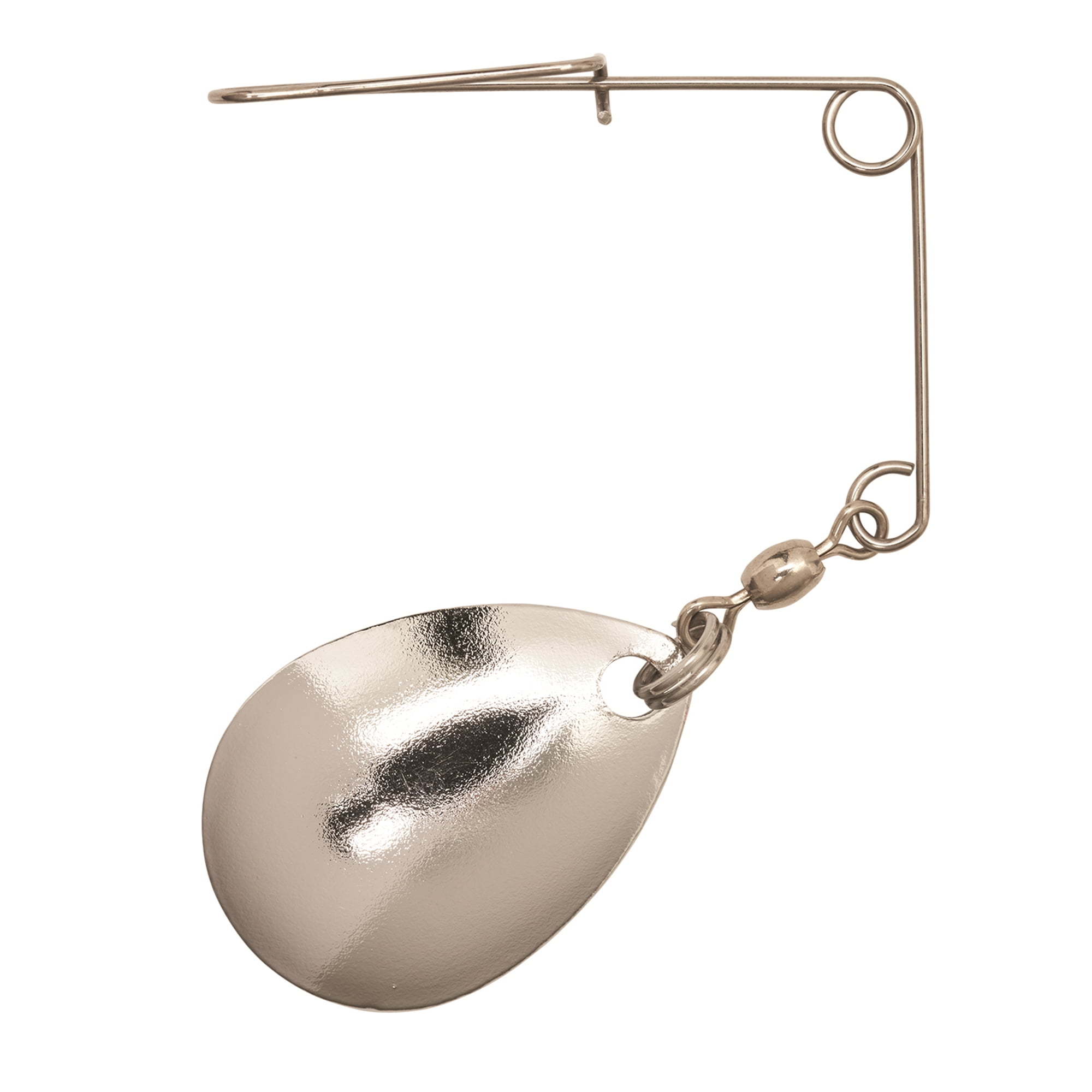 Eagle Claw Fishing Jig Panfish Spinner Arm, Nickel, Size 2, 2 Count