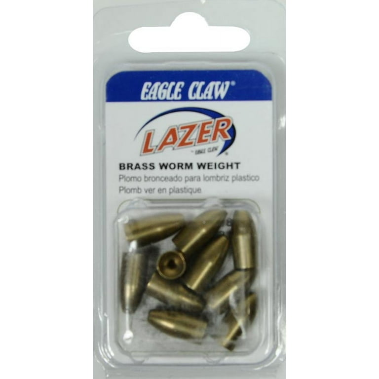 Eagle Claw Brass Worm Weights