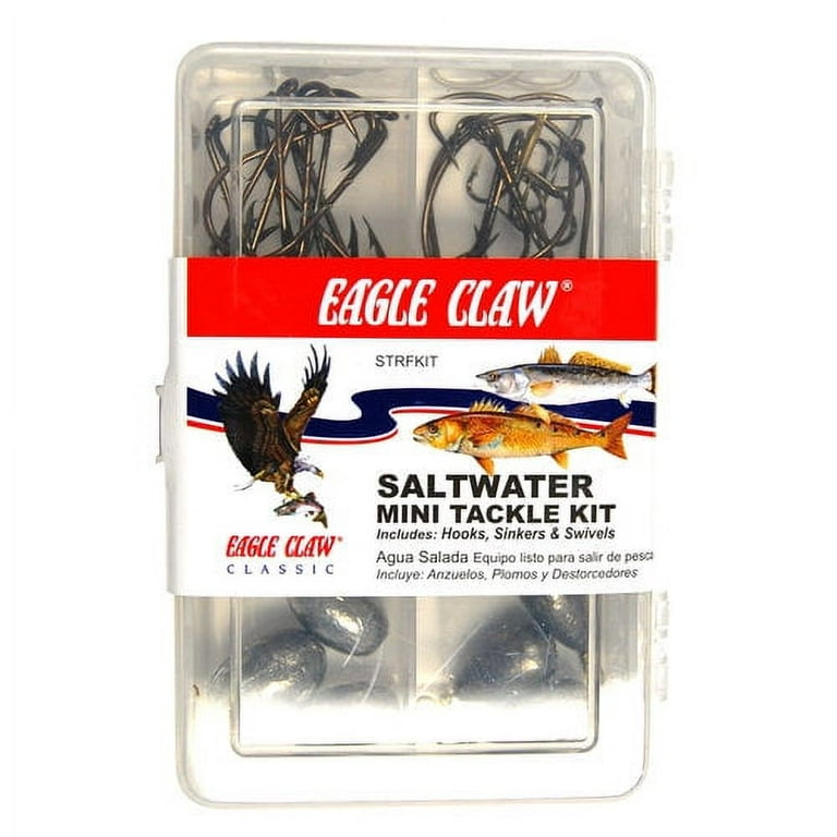 Eagle Claw Fishing, STRFKIT Saltwater Mini Tackle Kit
