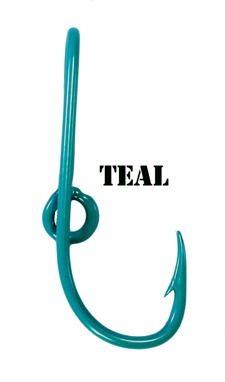 Eagle Claw Hat Hook Teal Fish hook for Hat Pin Tie Clasp or Money