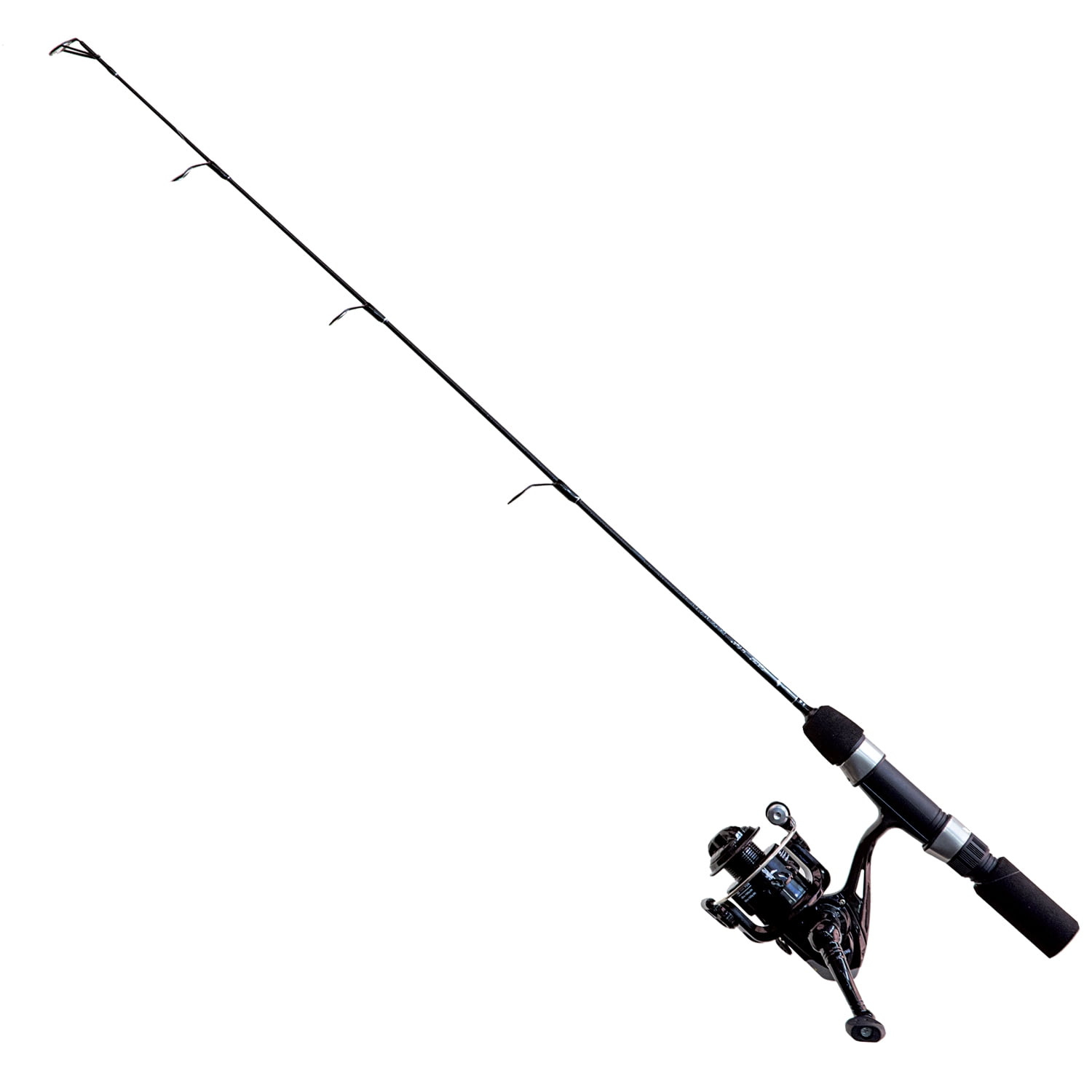Fenwick Eagle Ice Fishing Rod - Solid Carbon Blank, Lightweight Guides, Cork Handle