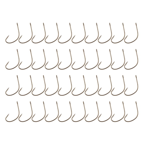 Eagle Claw L141FH-1/0 Lazer Sharp Kahle Offset Hook Size 1/0 Needle