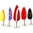 thumbnail image 1 of Eagle Claw Lake & Stream Tackle Dooms Day Fishing Spoons, 1 of 6