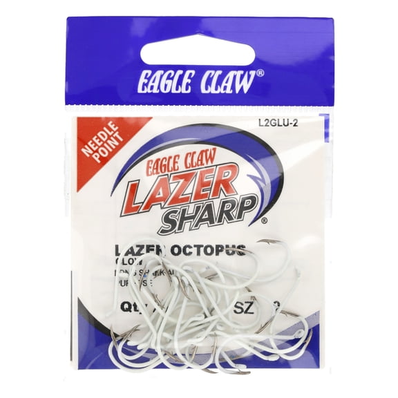 Eagle Claw Lazer Sharp Fishing Hook L2GLUW-2