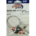 thumbnail image 1 of Eagle Claw Lazer Sharp L832-12 Ready Rig Saltwater., 1 of 4