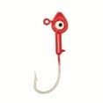 thumbnail interactive-video image 1 of Eagle Claw Lazer Sharp Saltwater Fish Head, Red, 1/4 oz., SWFH14-6, 1 of 6