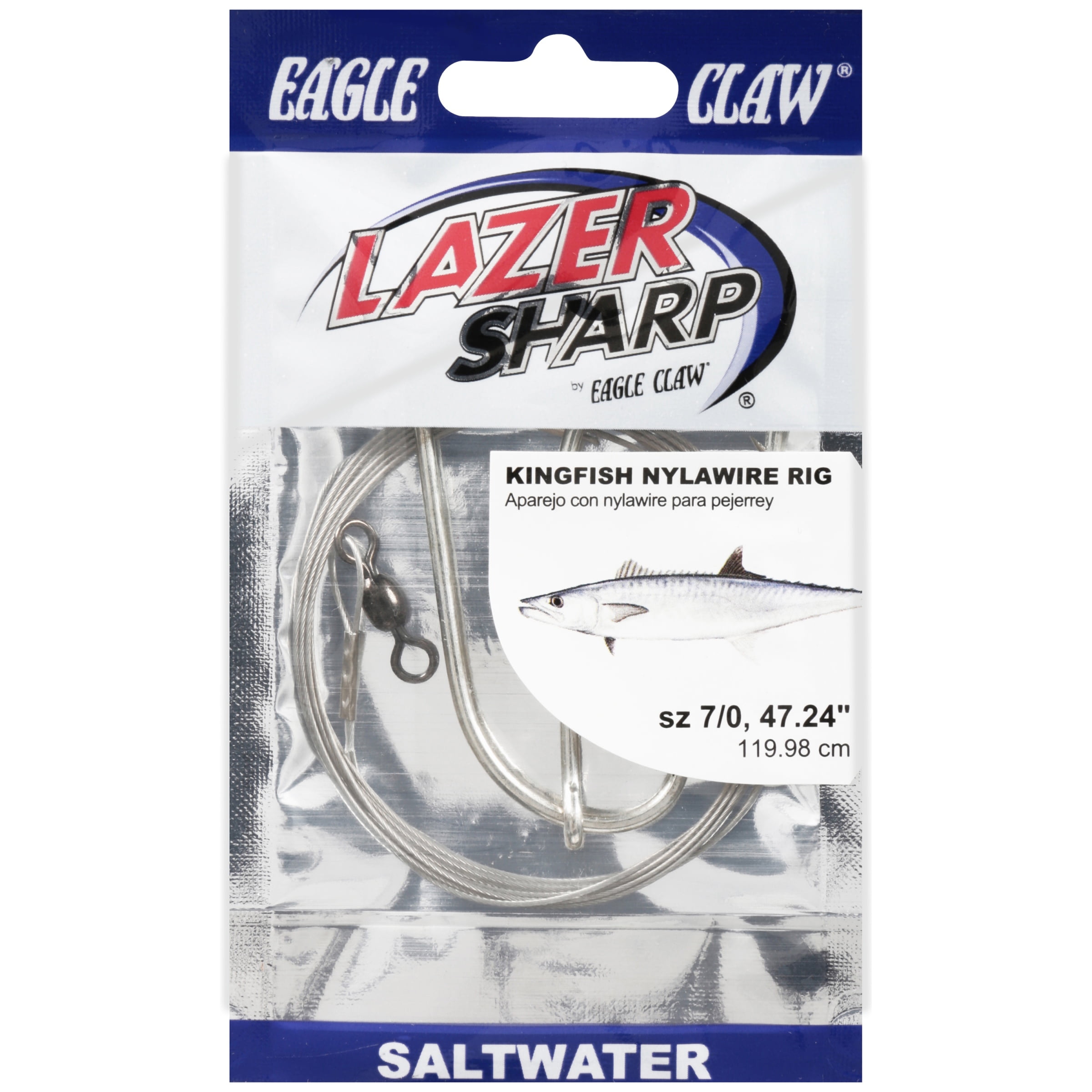 Eagle Claw® Lazer Sharp Three-Way Inline Circle Baitholder Striped Bass Rig