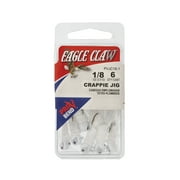 Eagle Claw Marabou Pro-V Crappie Jig 1/8 oz White