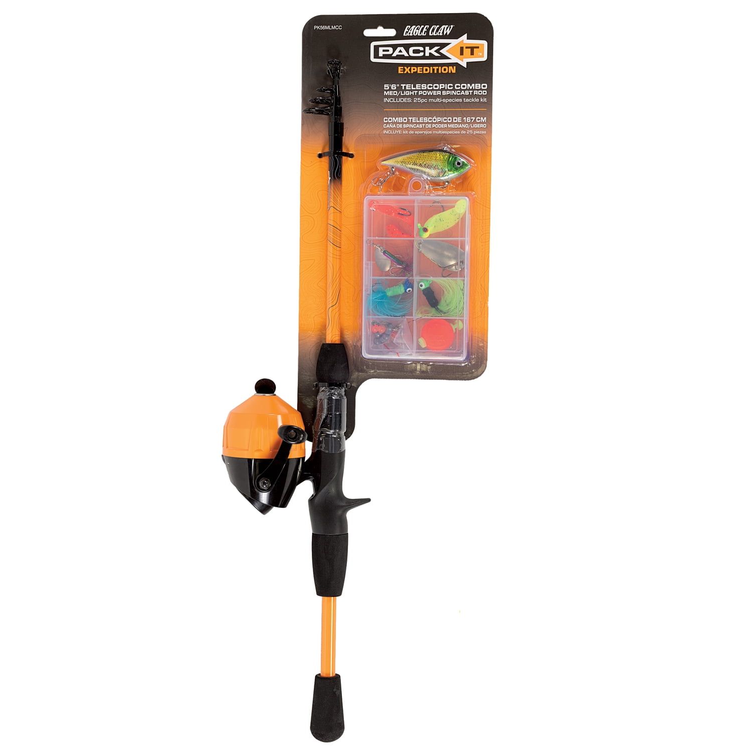eagle claw ice fishing rod and reel combo Brave Carded Spinning Ice Eagle Combos combine long Eagle Claw Fishing Rod &