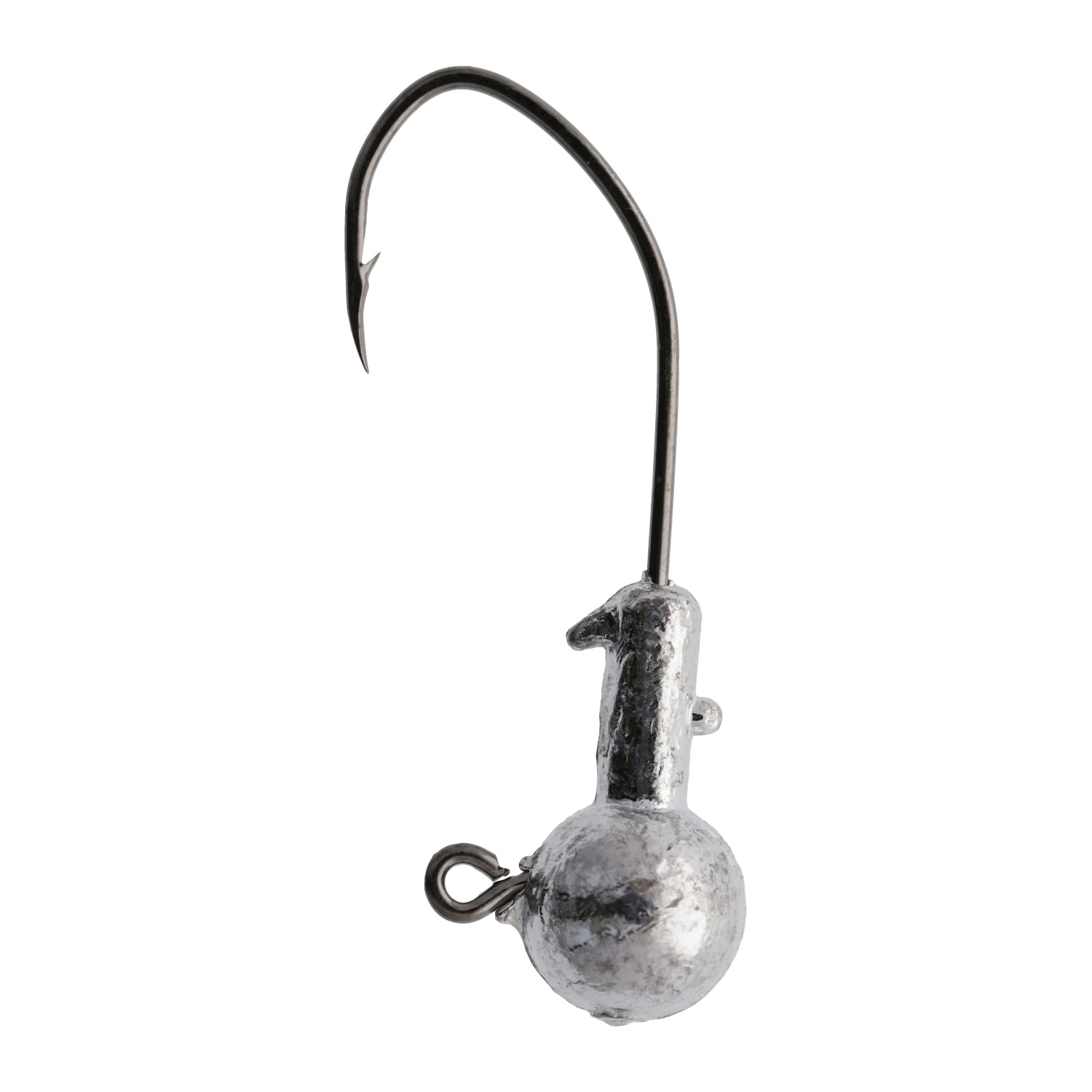Eagle Claw Pro-V Hook Unpainted Fish Head Jig - 1/8 Ounce