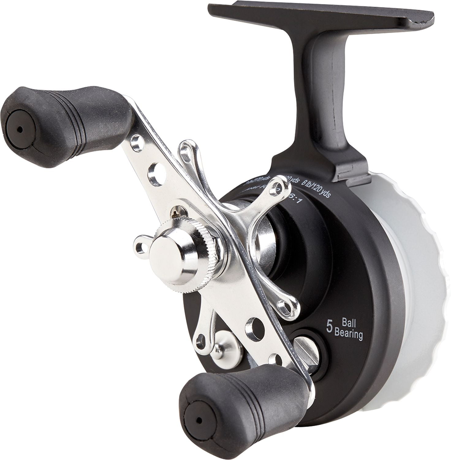 Eagle Claw Premium Inline Ice Fishing Reel White