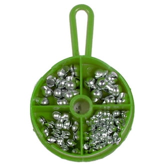 Danielson Removable Split Shot Sinker Size BB 60-Pack Reusable