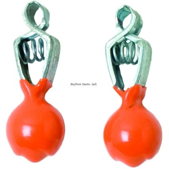Eagle Claw Rubber Coated Depth Finder, 2 Pack, 3/4 Oz