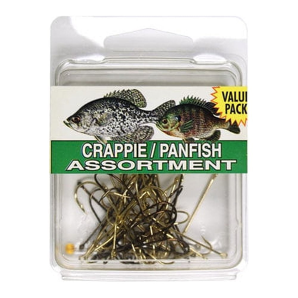 Eagle Claw 616H Crappie/Bream Hook Assortment, Assorted Size hook