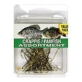 thumbnail image 1 of Eagle Claw SPCRPW Crappie Hook Assortment Clam, 46 Piece, 1 of 4
