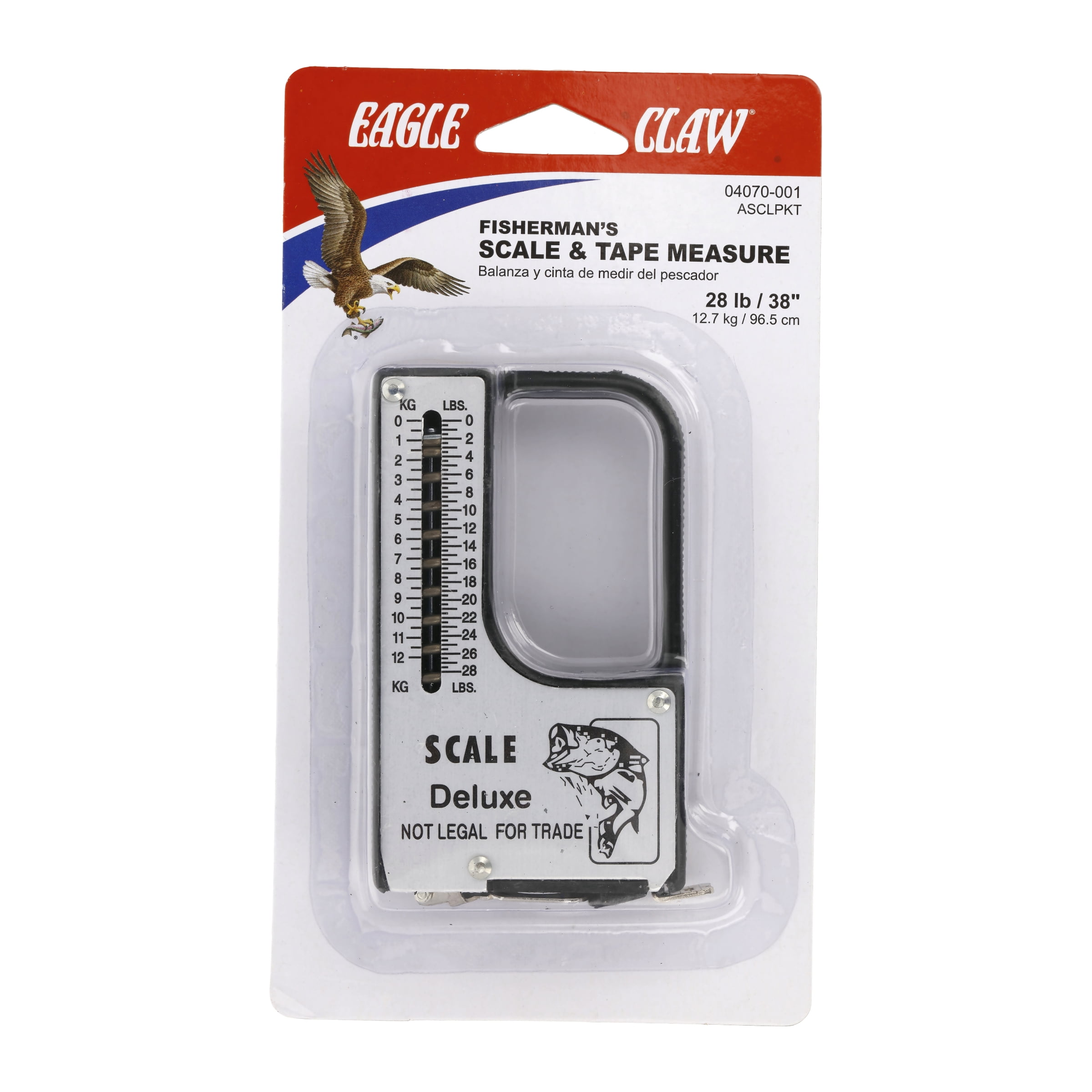Eagle Claw 28 lb Pocket Scale 38 Tape