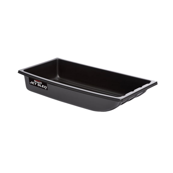 Eagle Claw Shappell 54 in. JS1 Jet Sled, Gear Hauler Heavy Duty Ice Fishing, Black