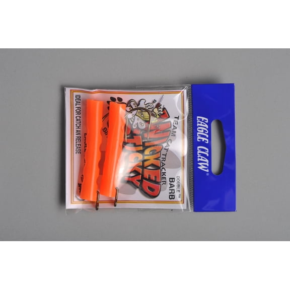 Eagle Claw Single Hook Rig, 2 Pack Orange