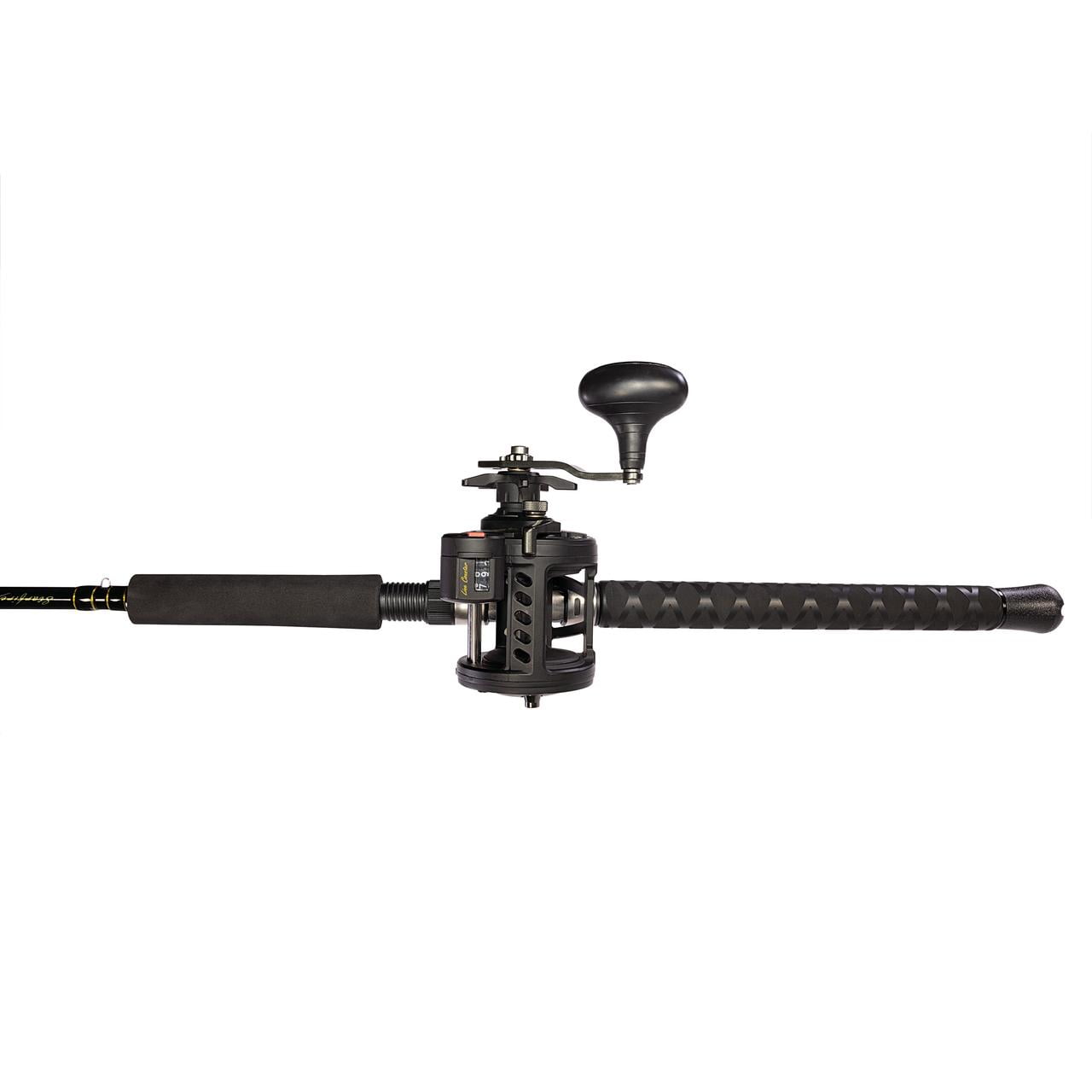 Eagle Claw Starfire X 8'6" Trolling/Downrigger Combo W/ Level Wind Line Counter Reel