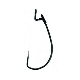 Mustad 37140 Wide Gap Classic Hook, Hollow Point, Slightly Reversed 
