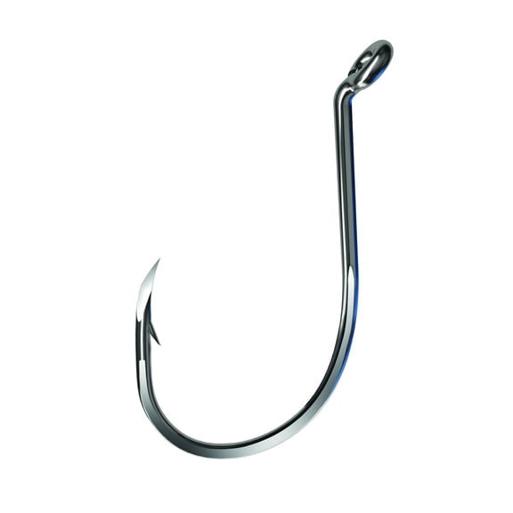 Eagle Claw TK2-2/0 Trokar LongShank Octopus Hook, Sz 2/0, Down