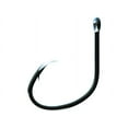 thumbnail image 1 of Eagle Claw Lancet Circle Hook Trokar Point Offset Hook #6/0 Platinum Black 50PK, 1 of 2