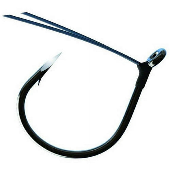 Eagle Claw TK97W-2/0 Trokar Weedless Wacky Worm Fishing Hook Size 2/0
