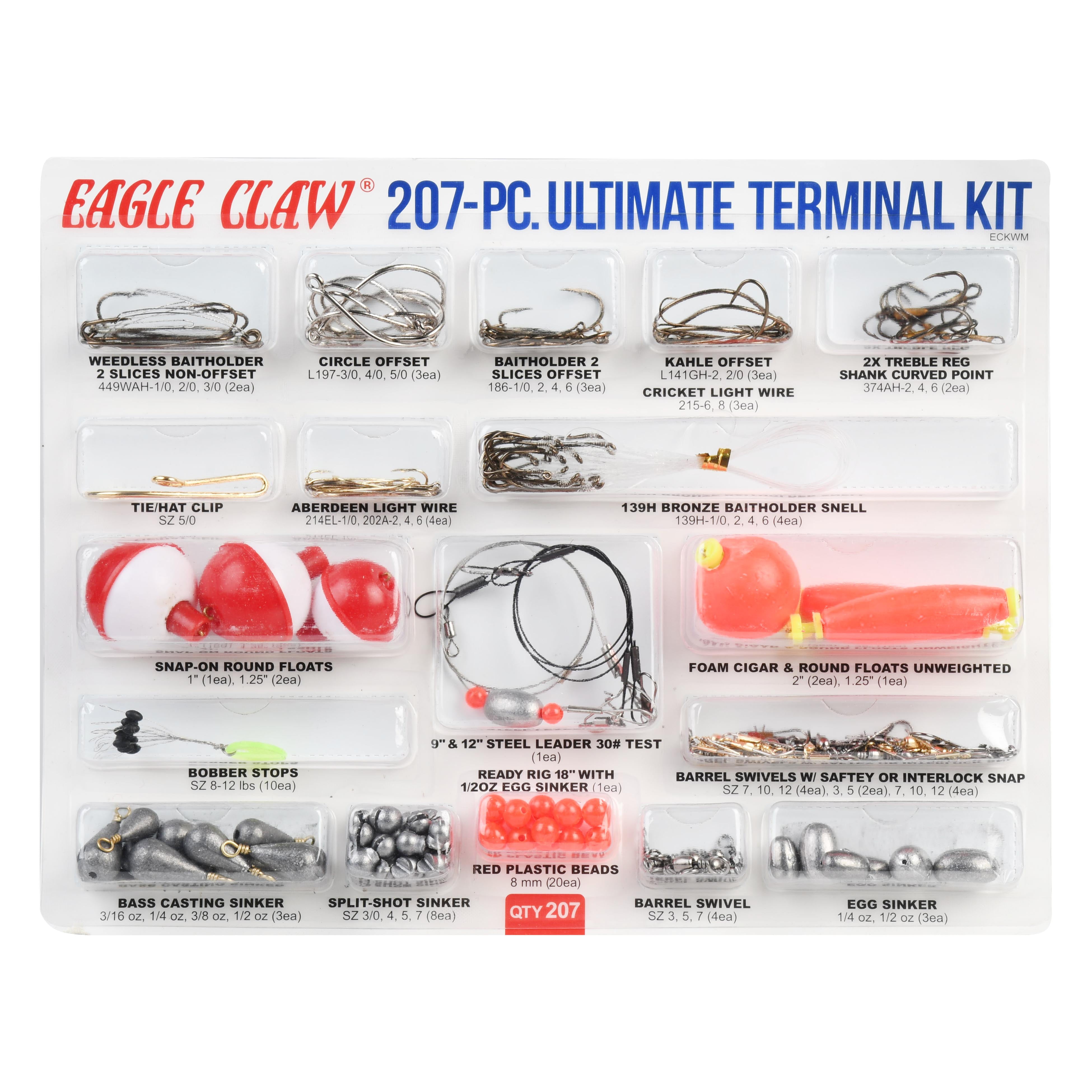 Eagle Claw Pier/Jetty Saltwater Tackle Kit