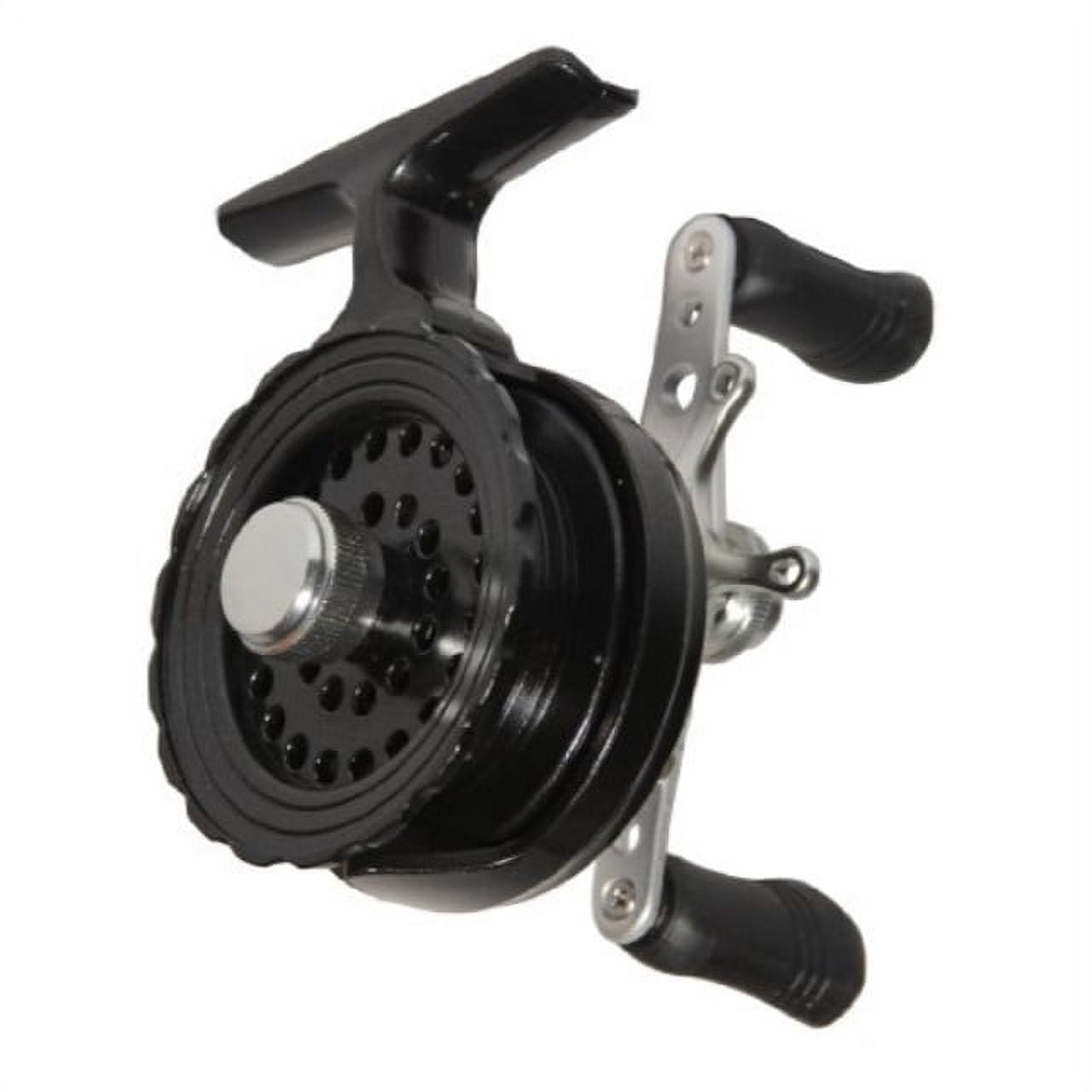 Eagle Claw in Line Ice Fishing Reel, Black 