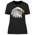 thumbnail image 1 of Eagle Close Up Portrait T-Shirt Women -Image by Shutterstock, Female x-Large, 1 of 2
