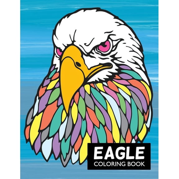 Eagle Coloring Book, (Paperback)