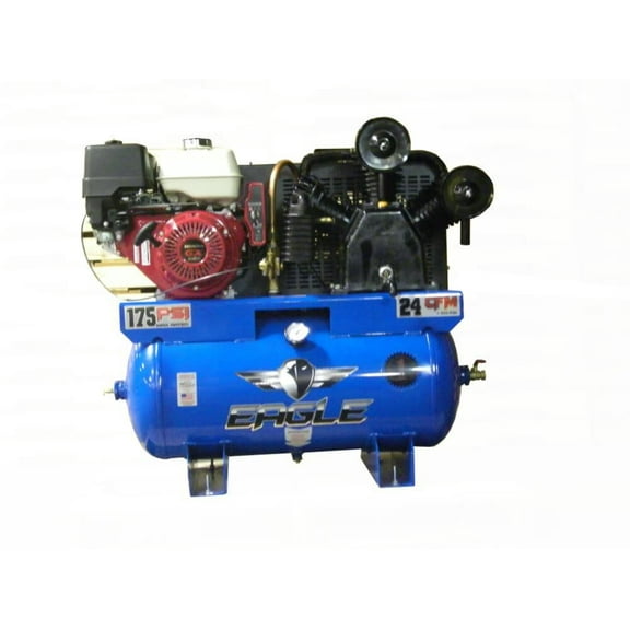 Eagle Compressor 30 Gallon Stationary Gas Compressor