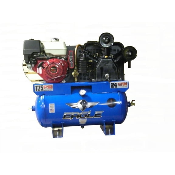 Eagle Compressor 30 Gallon Stationary Gas Compressor