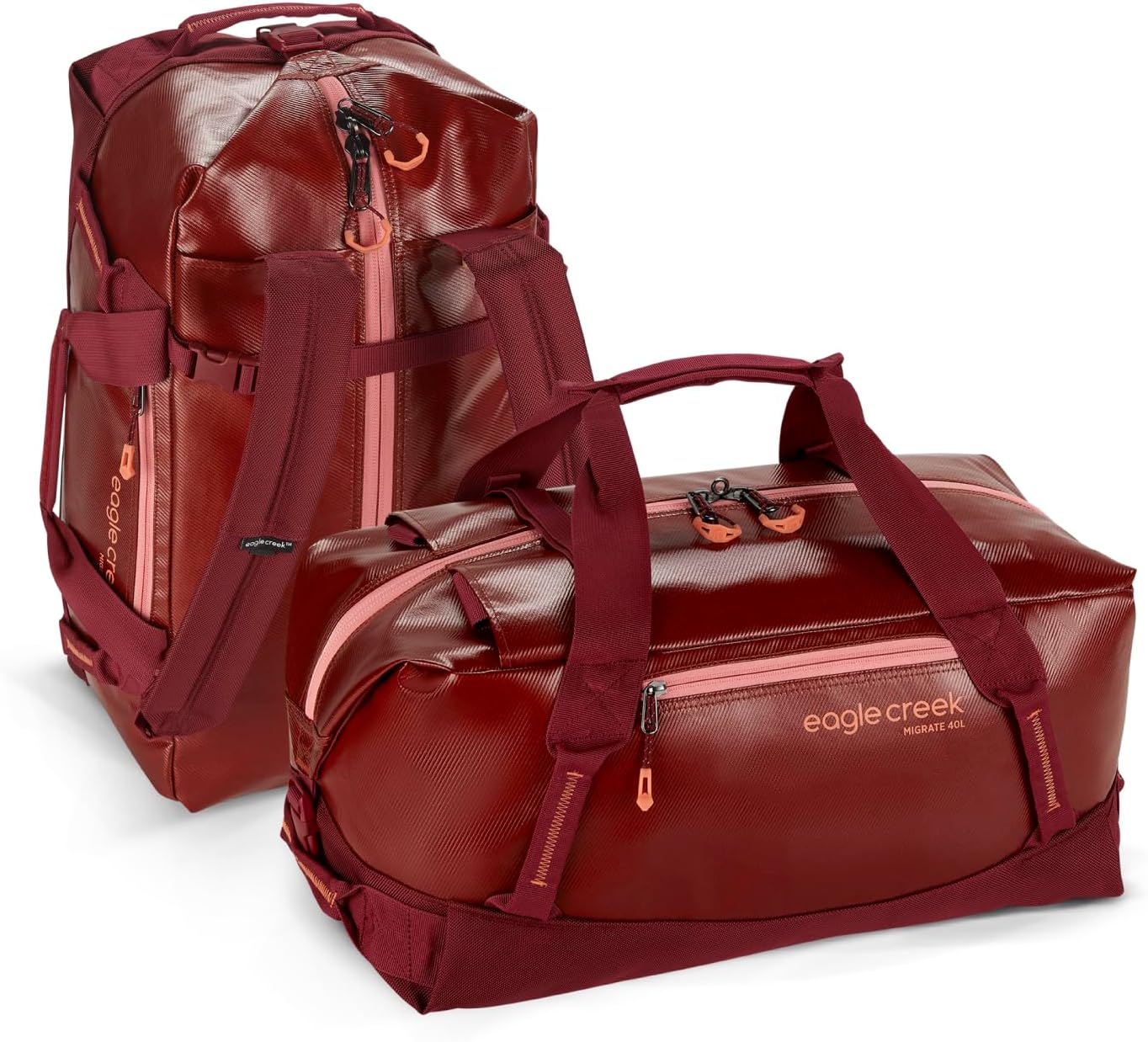 Eagle Creek Migrate 40L Travel Backpack Duffle Bag with TuckAway