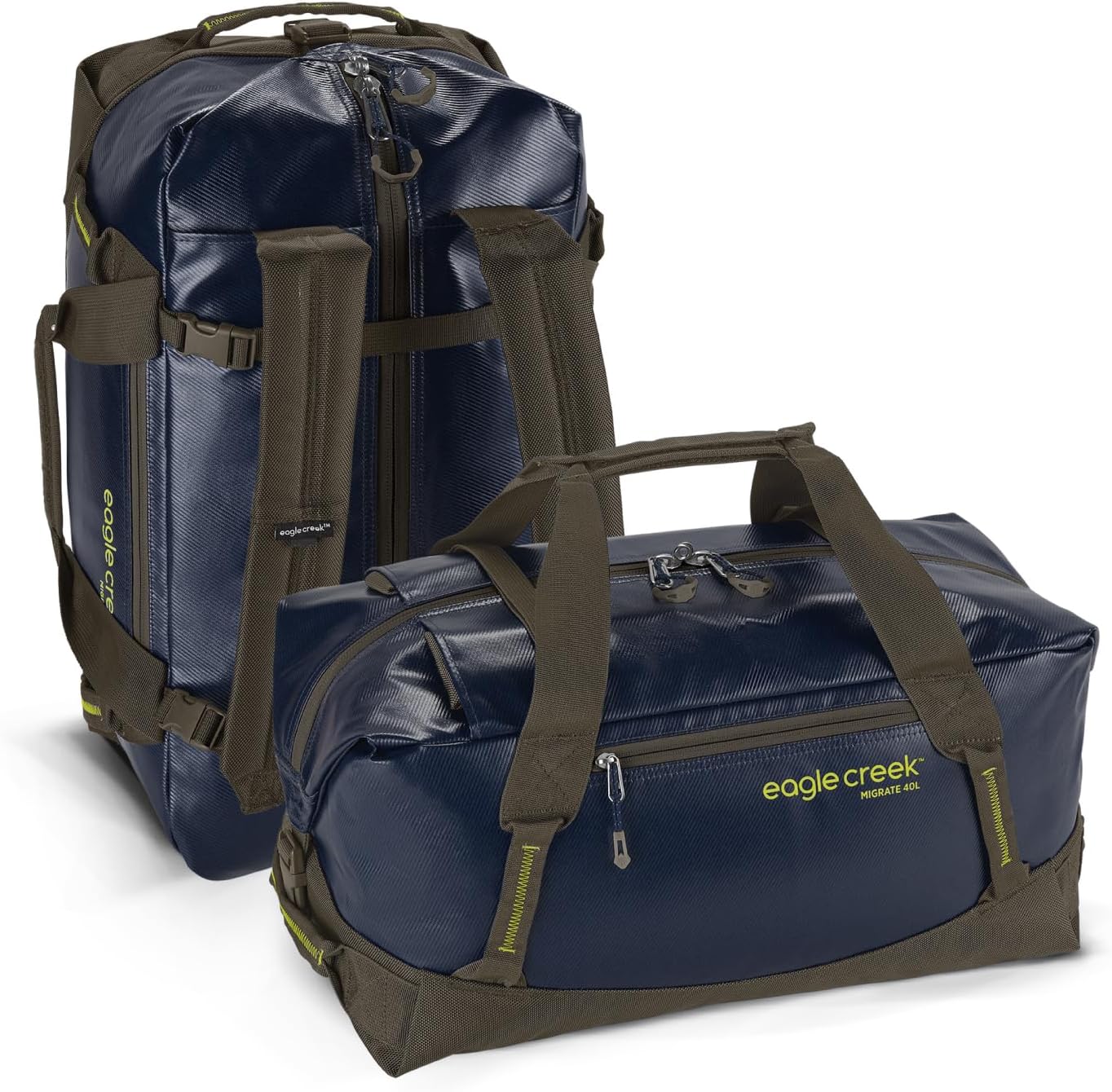 Eagle Creek Migrate 40L Travel Backpack Duffle Bag with TuckAway